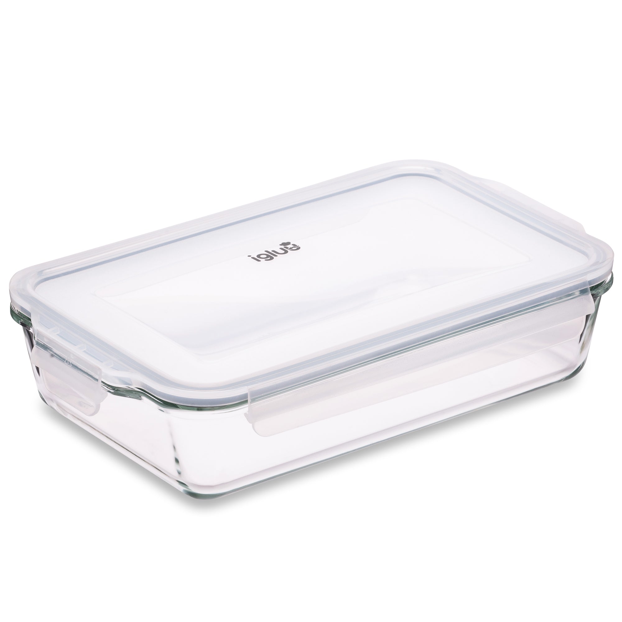 Glass Lasagne Dish With Lid - 2.2 Litre – Igluu Meal Prep